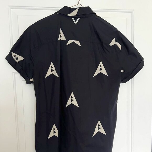 Scotch and Soda Retro Pattern Short Sleeve Button Down Men's - Picture 1 of 4